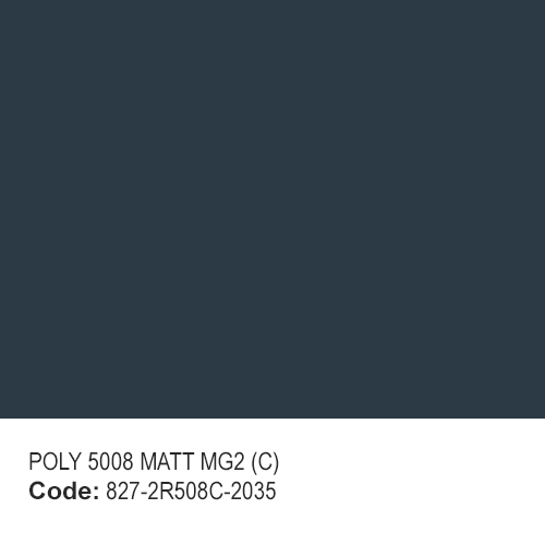 POLYESTER RAL 5008 MATT MG2 (C)